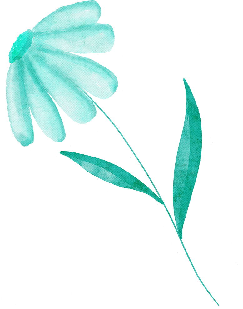 Turquoise Flower