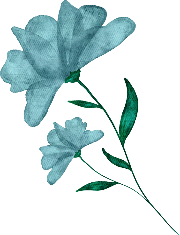 Turquoise Flower